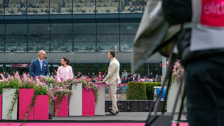 Micke Nybrink, Sandra Mårtensson och Per Skoglund. Foto: Thomas Blomqvist/TR Bild
