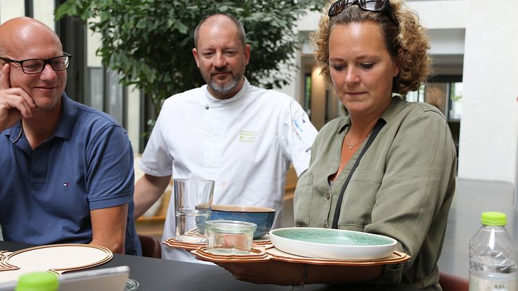 Ny serveringsbakke