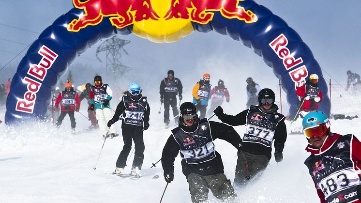 Red Bull Home Run - målgang
