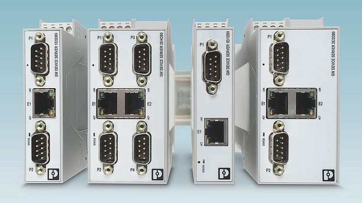 New gateways for Modbus-to-Ethernet/IP