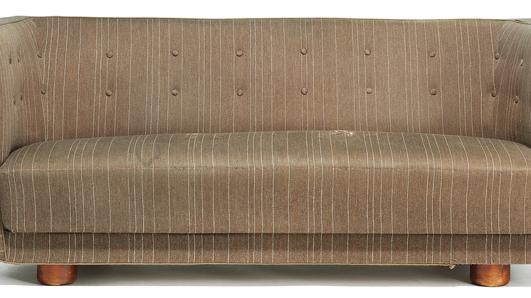 Flemming Lassen: Freestanding 2,5 seater sofa
