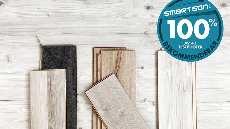 Rustas laminatgolv får full pott i Smartsons test!