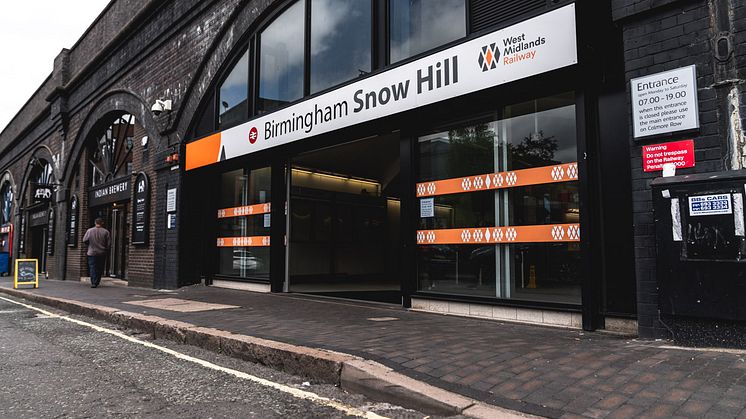Birmingham Snow Hill will be one of three West Midland Railway stations that will have staffed gatelines all day from 31 October.