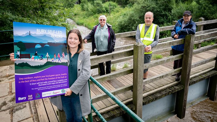 ​Walk on through Bury’s beautiful nature, guided by local experts