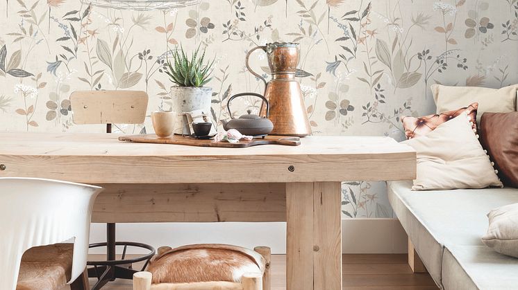 Inspiration, ny egendesignad tapetkollektion från Midbec
