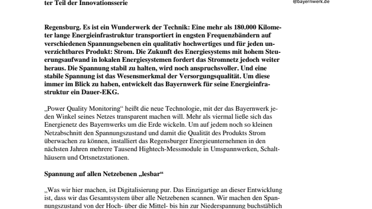 Das Dauer-EKG fürs Stromnetz