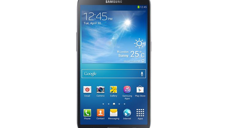Nu finns Samsung Galaxy Mega hos 3