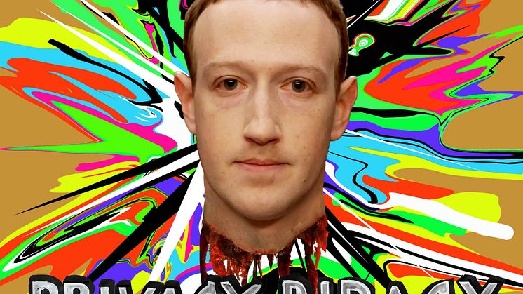 En del af de af de 1.111 nye værker forestiller afhuggede hoveder af nogle af de helt store Silicon Valley-chefer såsom Mark Zuckerberg fra Facebook. Foto: Kristian von Hornsleth.
