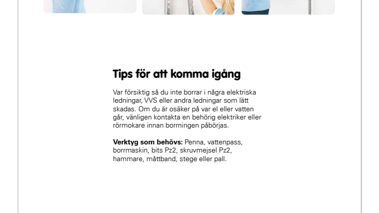 Alt hænger på bærelisten