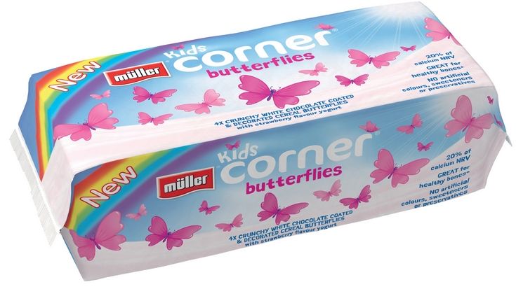 Müller Kids Corner Butterflies Strawberry Precautionary Recall