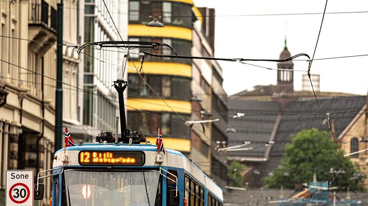 Trikken er tilbake i Storgata