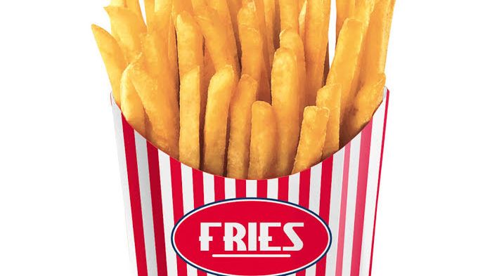 Pommes frites-bägare 