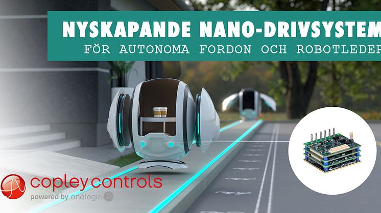 NYSKAPANDE NANO-DRIVSYSTEM | FÖR AUTONOMA FORDON OCH ROBOTLEDER
