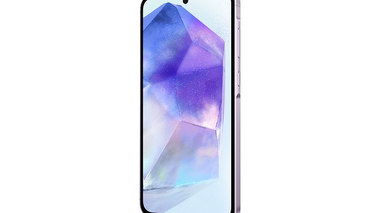 SM-A556_Galaxy A55_Awesome Lilac_Front R30