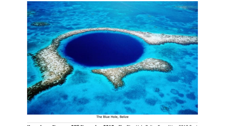 Kongsberg Maritime: Aquatica Submarines leads a historic expedition alongside KONGSBERG to map the mysteries of Belize’s Blue Hole with special guests Sir Richard Branson and Fabien Cousteau