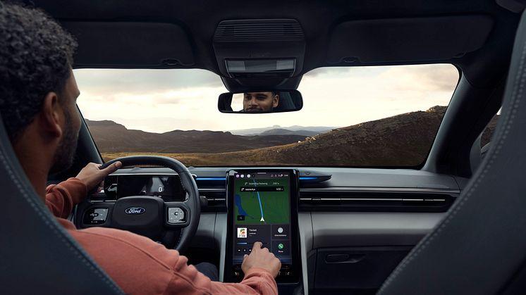2023 Ford Ny elektrisk Explorer bilder fra Norge (11)