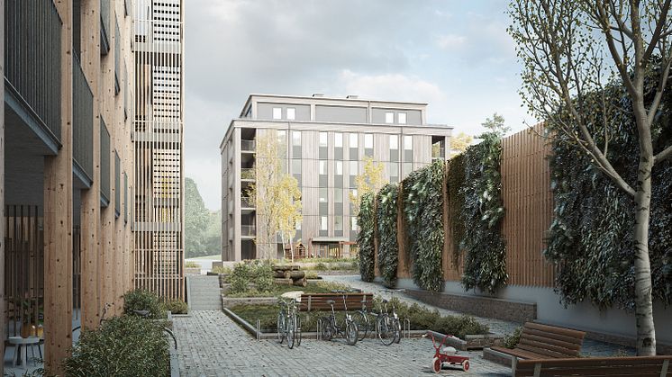 Titteridamm, Angered Centrum