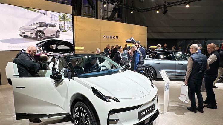Zeekr på eCarExpo i Göteborg