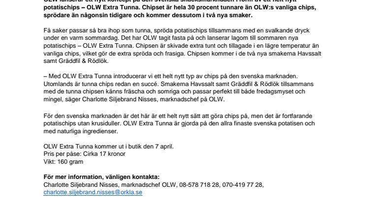 Supertunna chips ska bli nästa fredagsmysfavorit