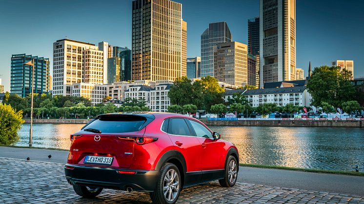 Mazda CX-30 i Soul Red Crystal