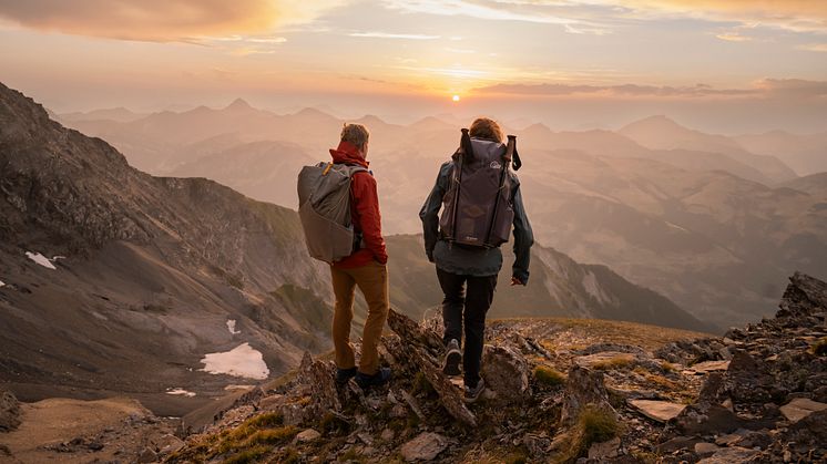 The new award-winning AirZone Ultra packs. (c)Lowe Alpine