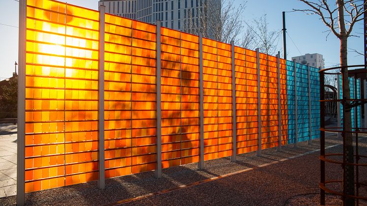 Konstverket Wind Wall 