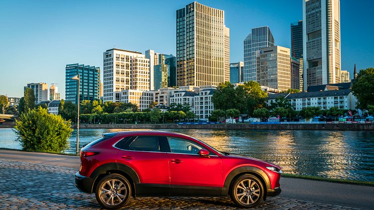 Mazda CX-30 i Soul Red Crystal
