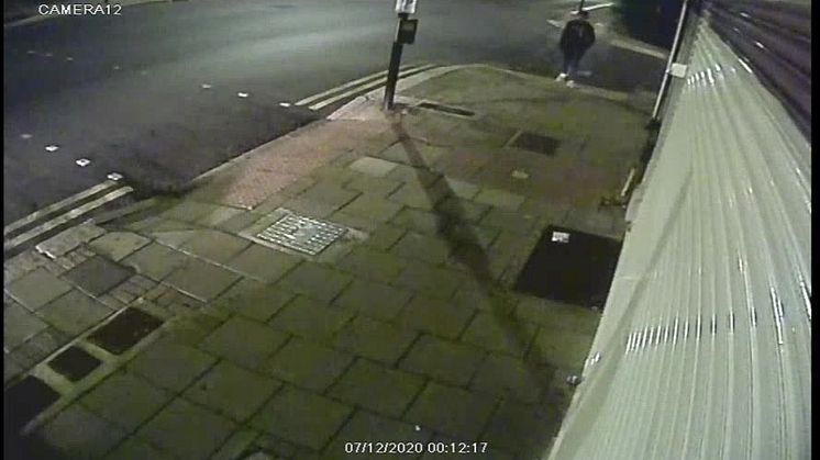 CCTV outside shop