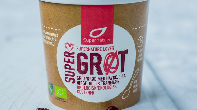 Supernature Supergrøt Goji Tranebær