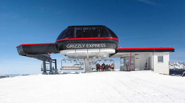 Grizzly Express Sveriges största Express stollift blir Skandinaviens SNABBASTE