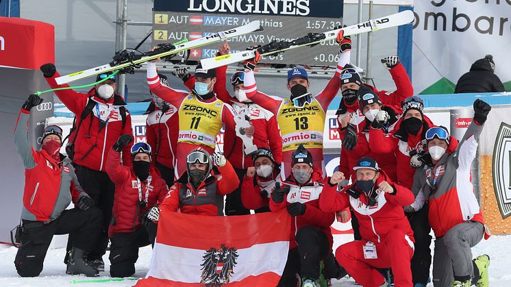 Mayer und Kriechmayr feiern Doppelsieg auf der Stelvio
