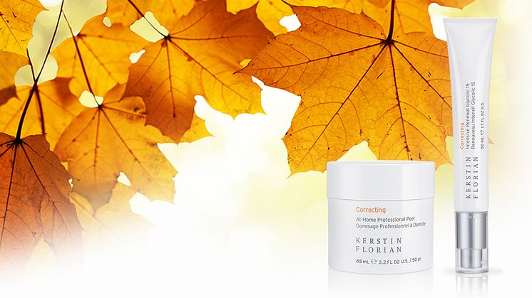 ​Höststäda huden med en peeling