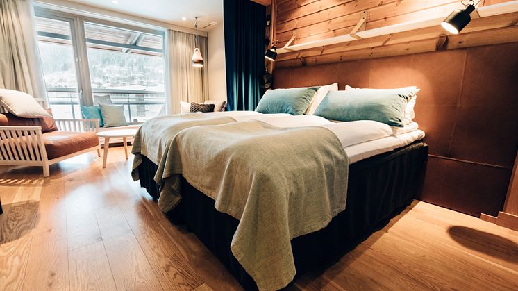 Hotellrum på Holiday Club - en av finalisterna i World Ski Awards, kategorin "Best Ski Hotel"