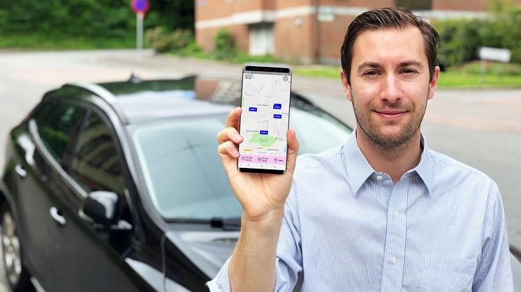 Ciao Ciao Carsharings app låter dig få tillgång till att hyra privata bilar i din närhet, lås upp bilen via bankid direkt i appen.