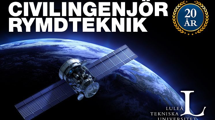 Sveriges enda civilingenjörsutbildning i rymdteknik finns vid Luleå tekniska universitet
