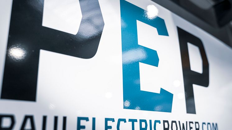 Paul Electric Power, PEP Truck auf bauma 22