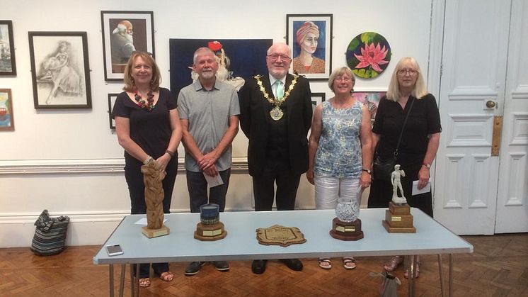 ​Mayor opens Bury Art Society’s annual exhibition