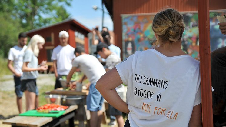 Små byggande aktörer utan omfattande eget kapital är helt utlämnade åt kreditmarknaden. Investeringsstödet har under senare år varit avgörande för att få ihop kalkylen. Foto: Egnahemsfabriken.