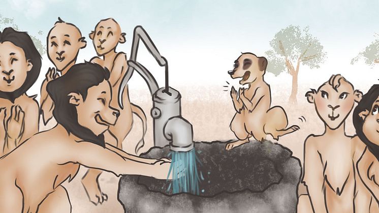 Den nyeste barneboken fra GROHE handler om viktigheten med god håndhygiene.