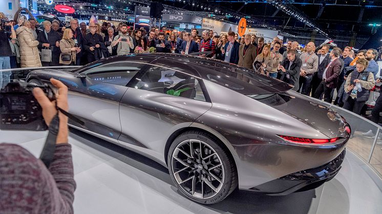 Audi grandsphere på eCarExpo Stockholm 2023