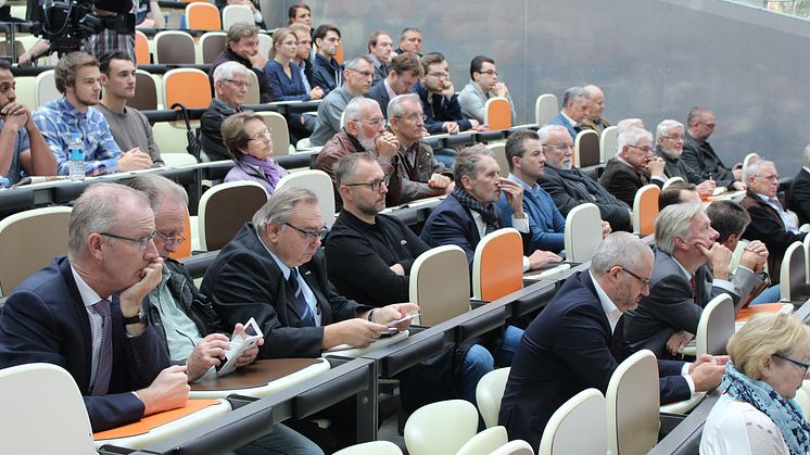 Podiumsdiskussion „Zukunftsbranche Luftverkehr am Standort Berlin Brandenburg“ am 15. Oktober 2016 an der Technischen Hochschule Wildau