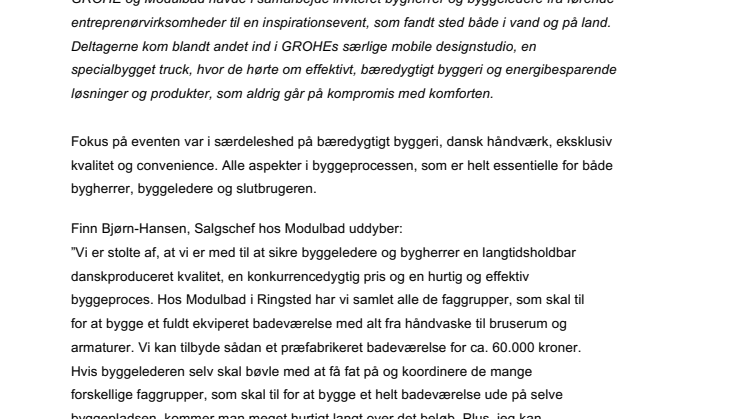 Inspiration til bygherrer og byggeledere