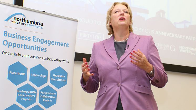  Virgin Money Chief Executive delivers inspirational lecture at Northumbria University