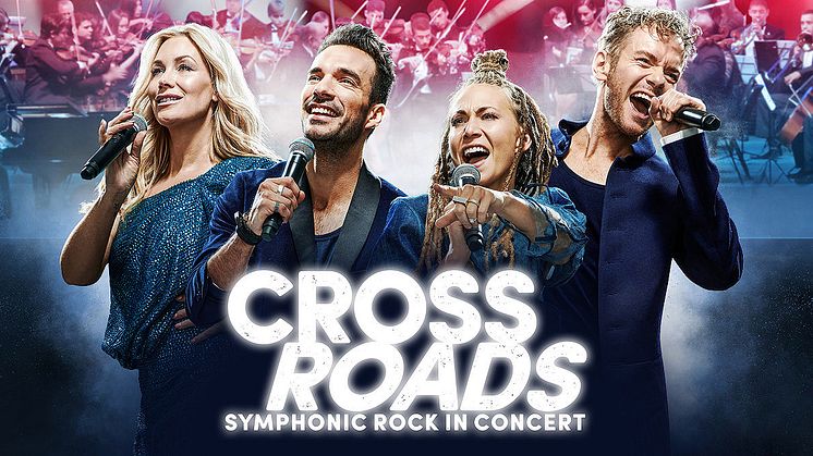 JESSICA ANDERSSON, MARIETTE HANSSON, PETER JOHANSSON OCH BRUNO MITSOGIANNIS ÅKER PÅ TURNÉN CROSSROADS