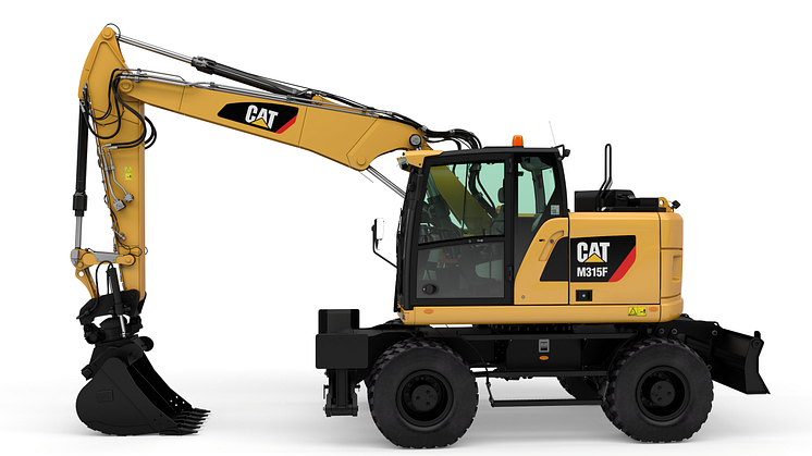 Cat M315F, frilagd