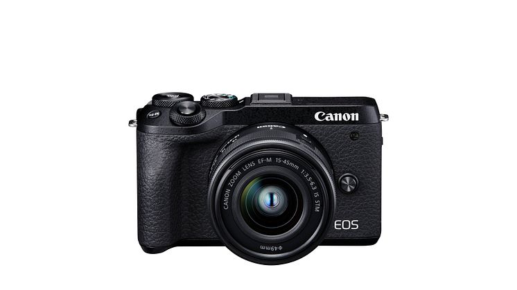 EOS M6 mark ii_FrontSlantDown_EF-M15-45mm1.3.5-6.3ISSTM