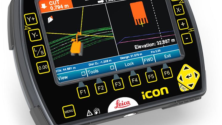 3D/GPS Grävsystem - med kontrollbox iCP41