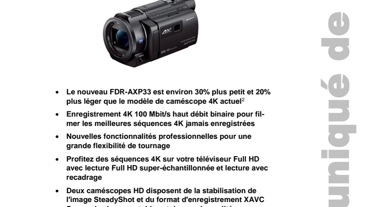 Communication de presse_CES 2015_Camcorder_F-CH_150106