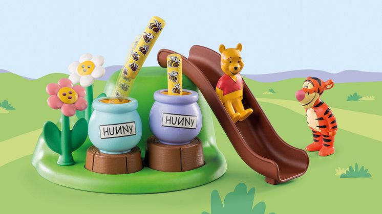 1.2.3 & Disney Winnies & Tiggers Bienengarten (71317) von PLAYMOBIL