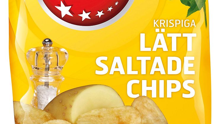 OLW Lättsaltade Chips 